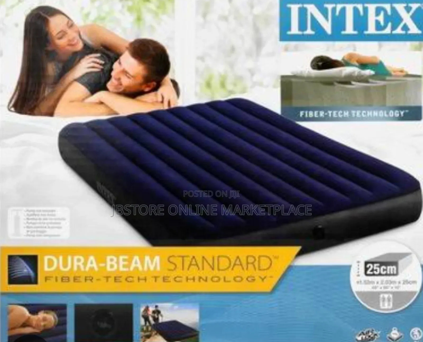 Intex Dura-beam Standard Classic Downy Air Mattress