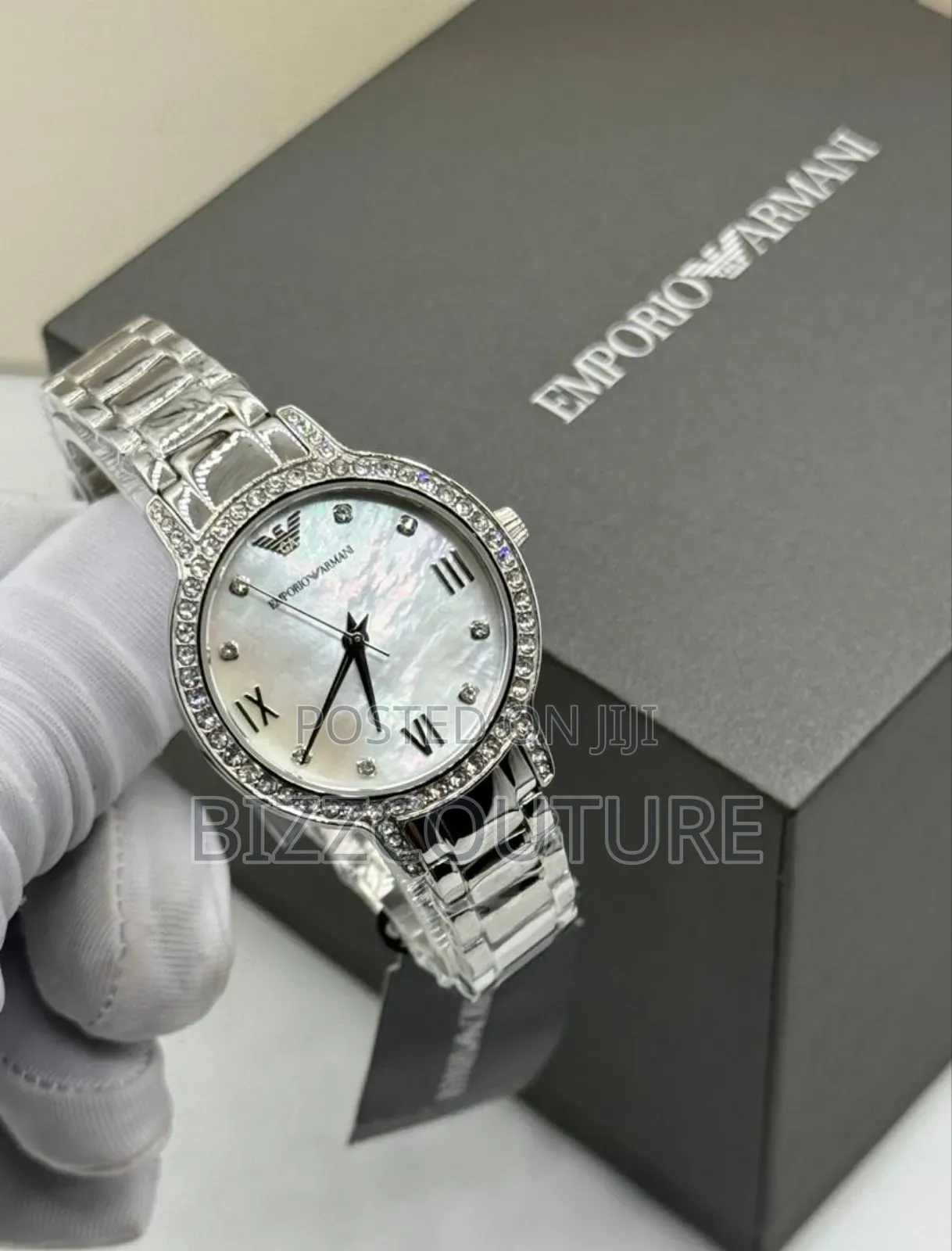 Original Emporio Armani Two-Tone Stainless Steel Available Instore