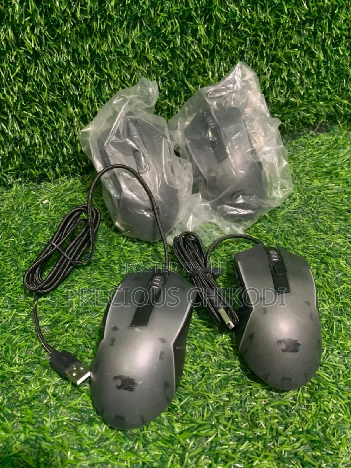 Ibuy Power Wired Gaming Mouse With RGB Light