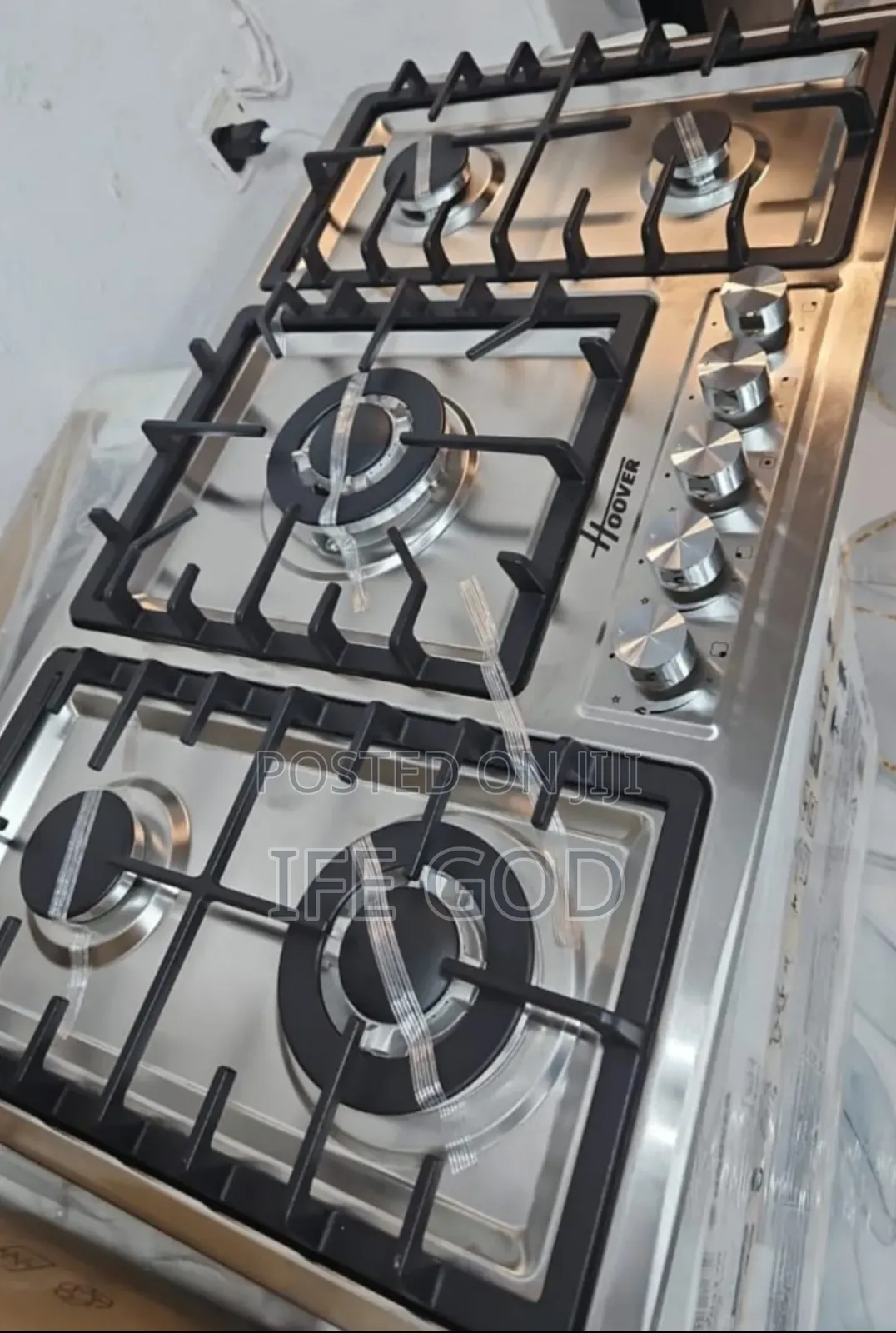 Original Hoover Built-in 90cm Automatic 5 Burners Gas Cooker Hob Etc.