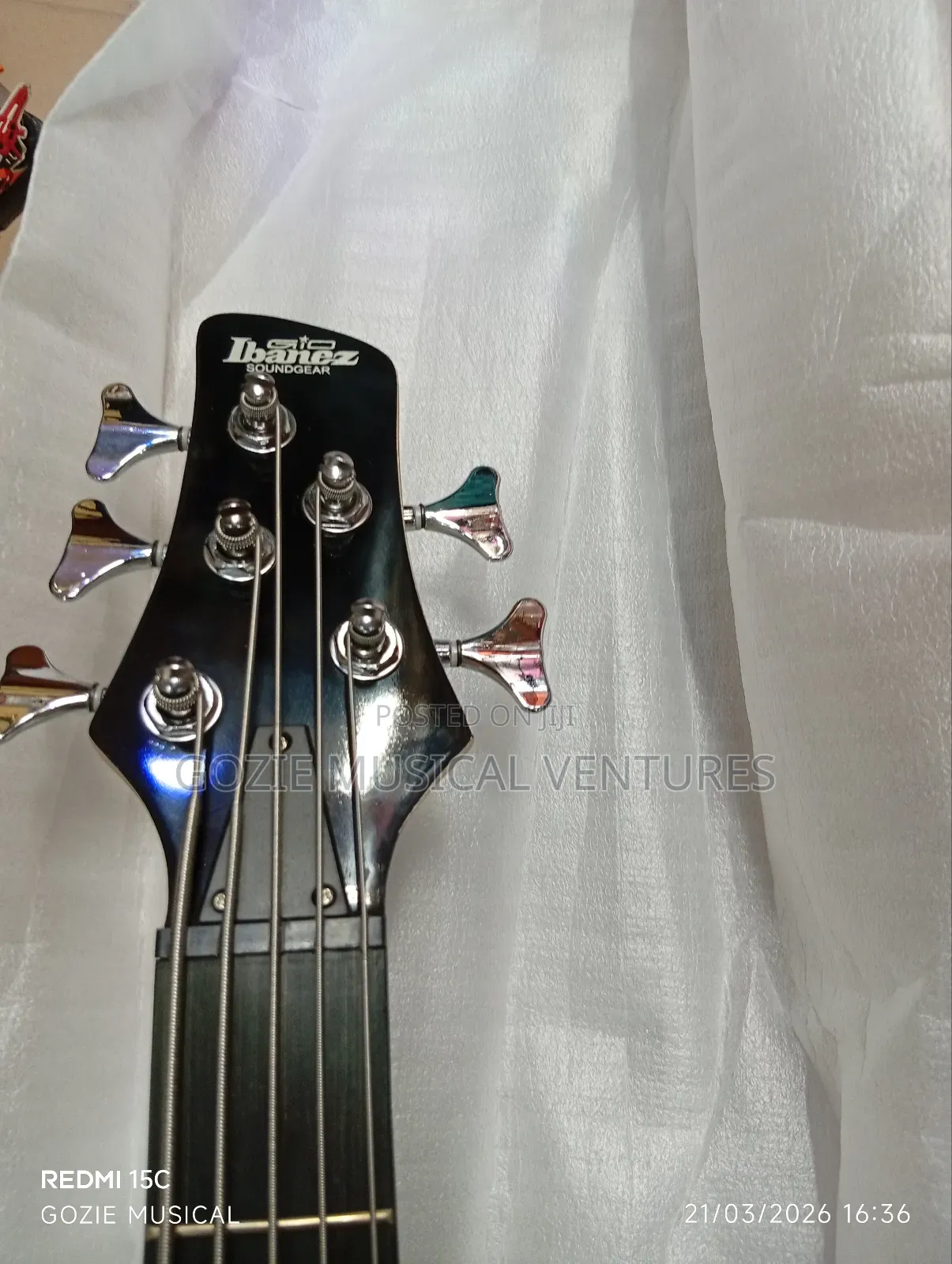 Professional Ibanez Bass Guitar With Quality Sound.