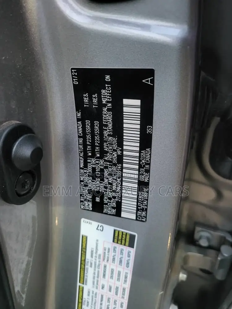 Lexus RX 350 4WD 2021 Gray