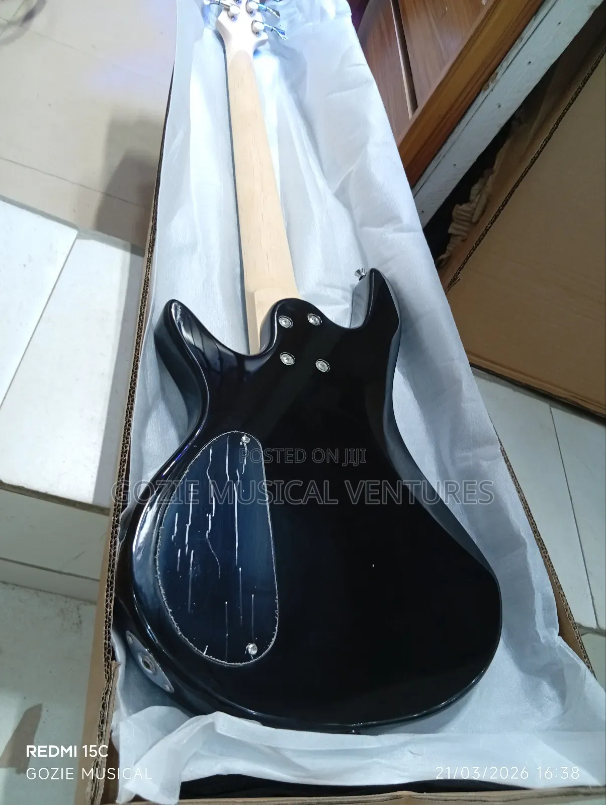 The Best Quality Ibanze Bass Guitar Black Colour and Any Colour