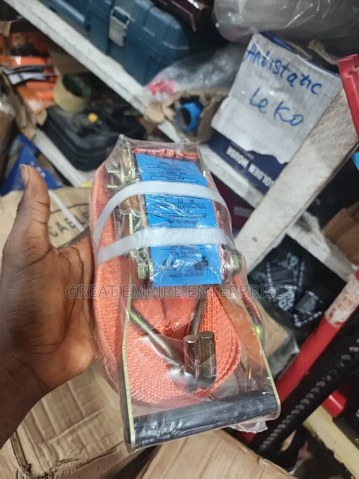 5 Ton Cargo Belt (Cargo Lash) Light Duty