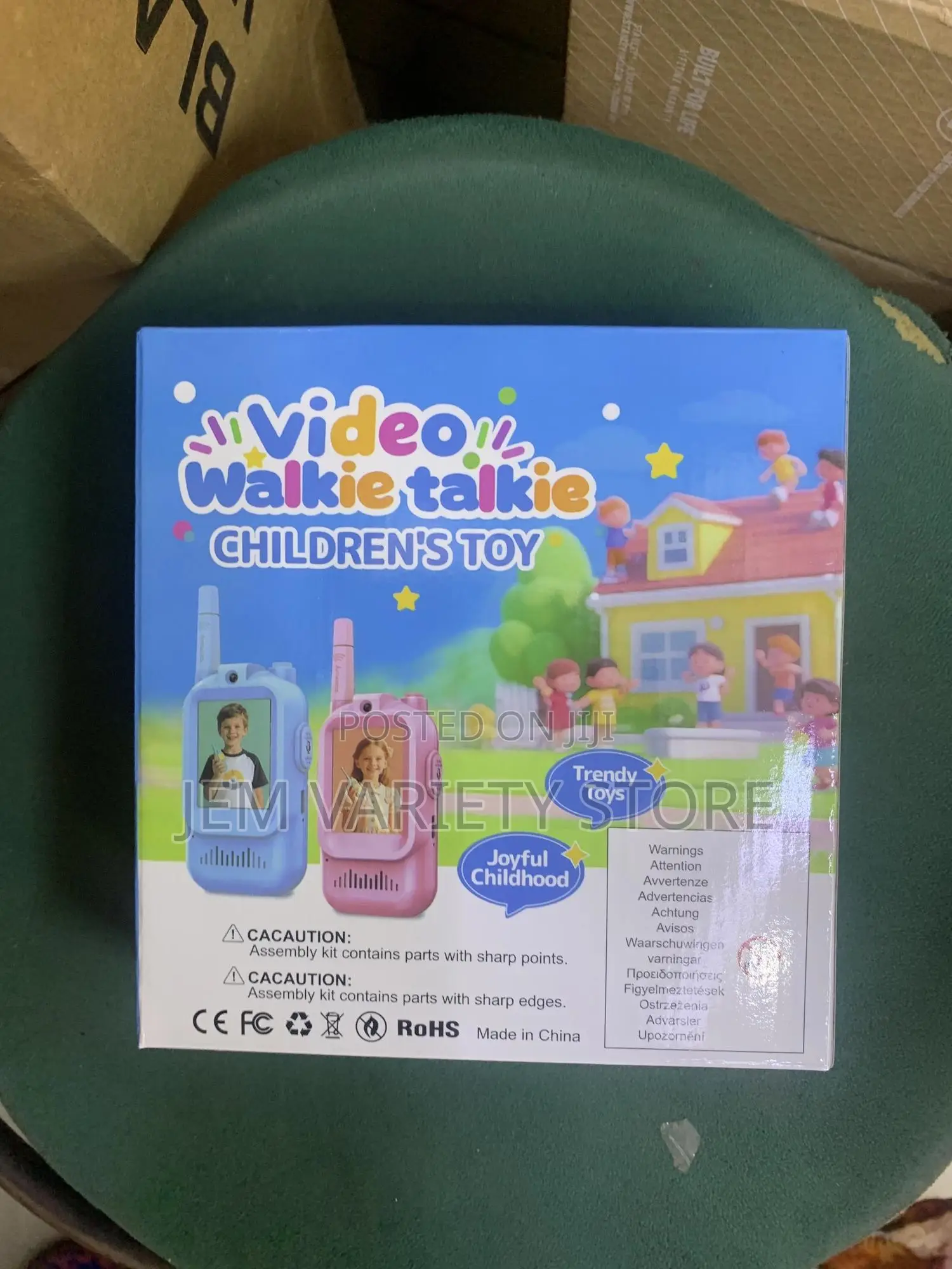 Rechargeable Video Walkie-Talkie Type C - A Set of 2