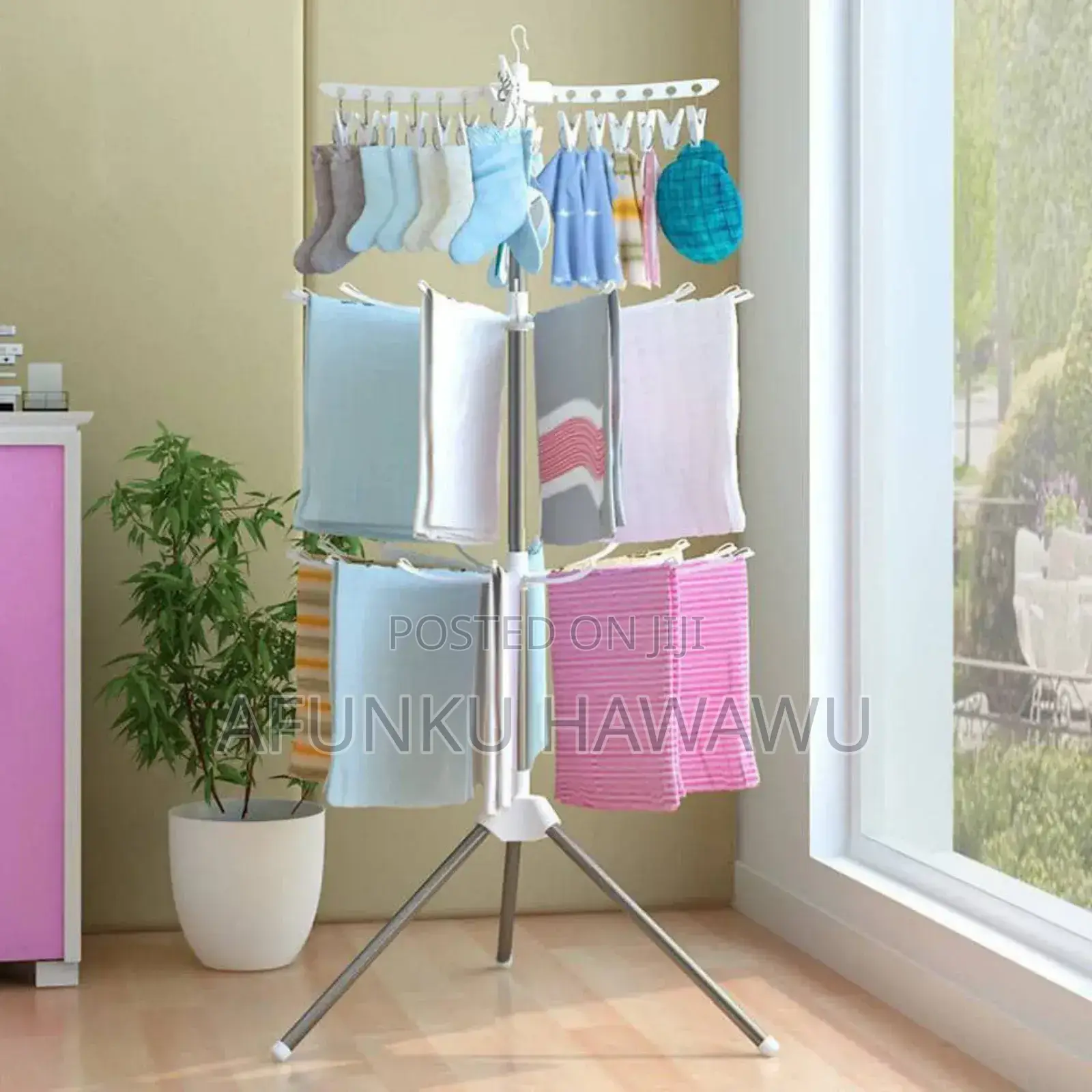 High Quality 8wings Collapsible Cloth Hanger