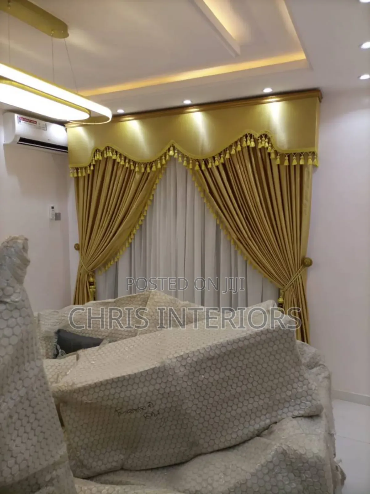100% Cotton Stock Curtains.