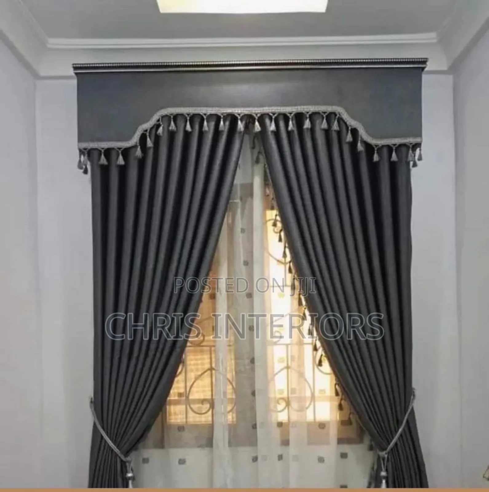 100% Cotton Stock Curtains.