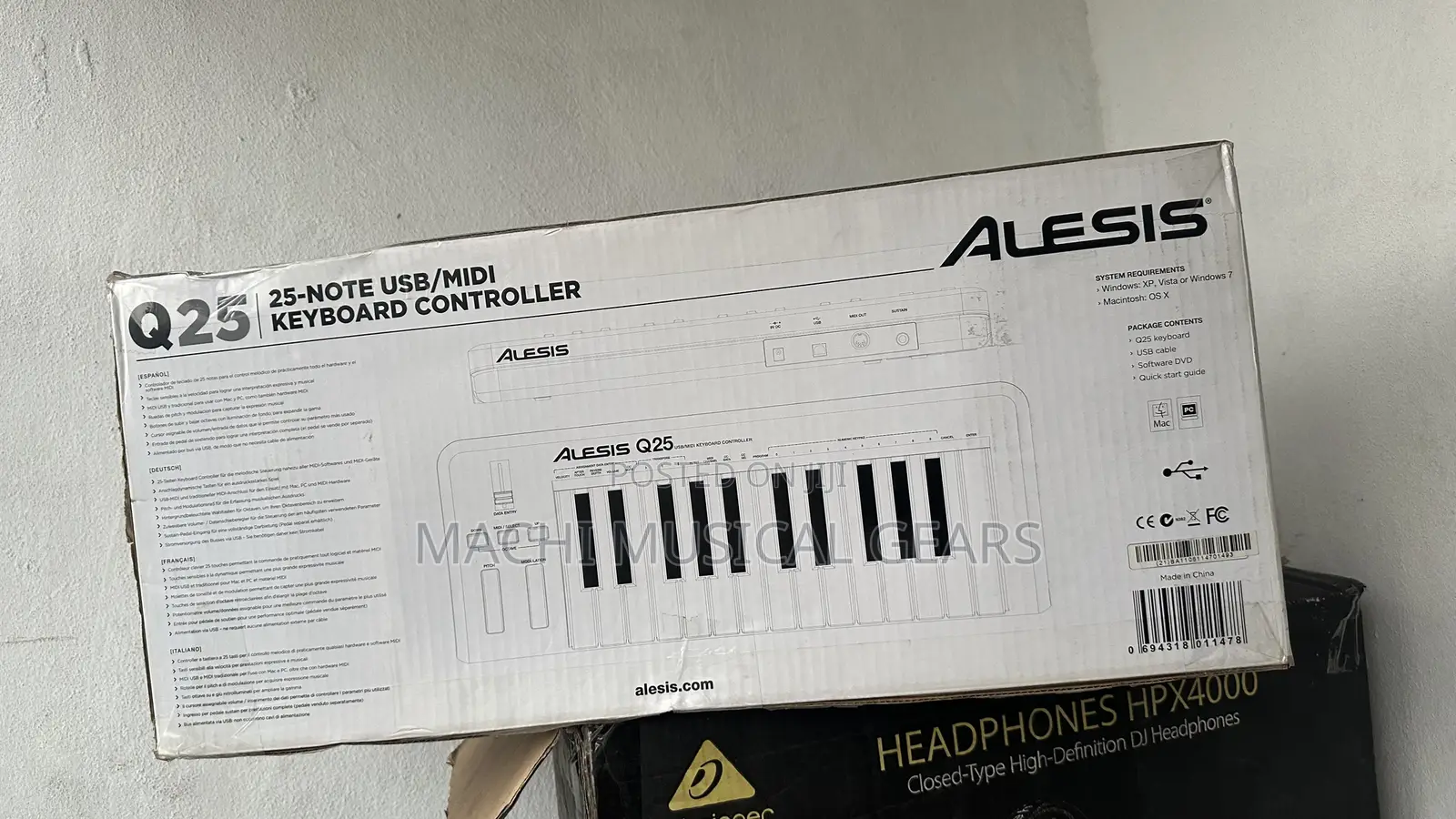 Alesis Q25 - Midi Keyboard Controller