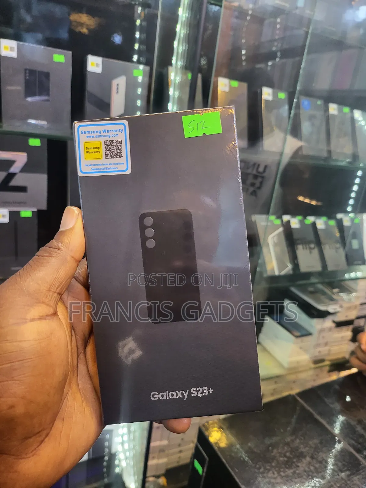 New Samsung Galaxy S23 Plus 512 GB Black