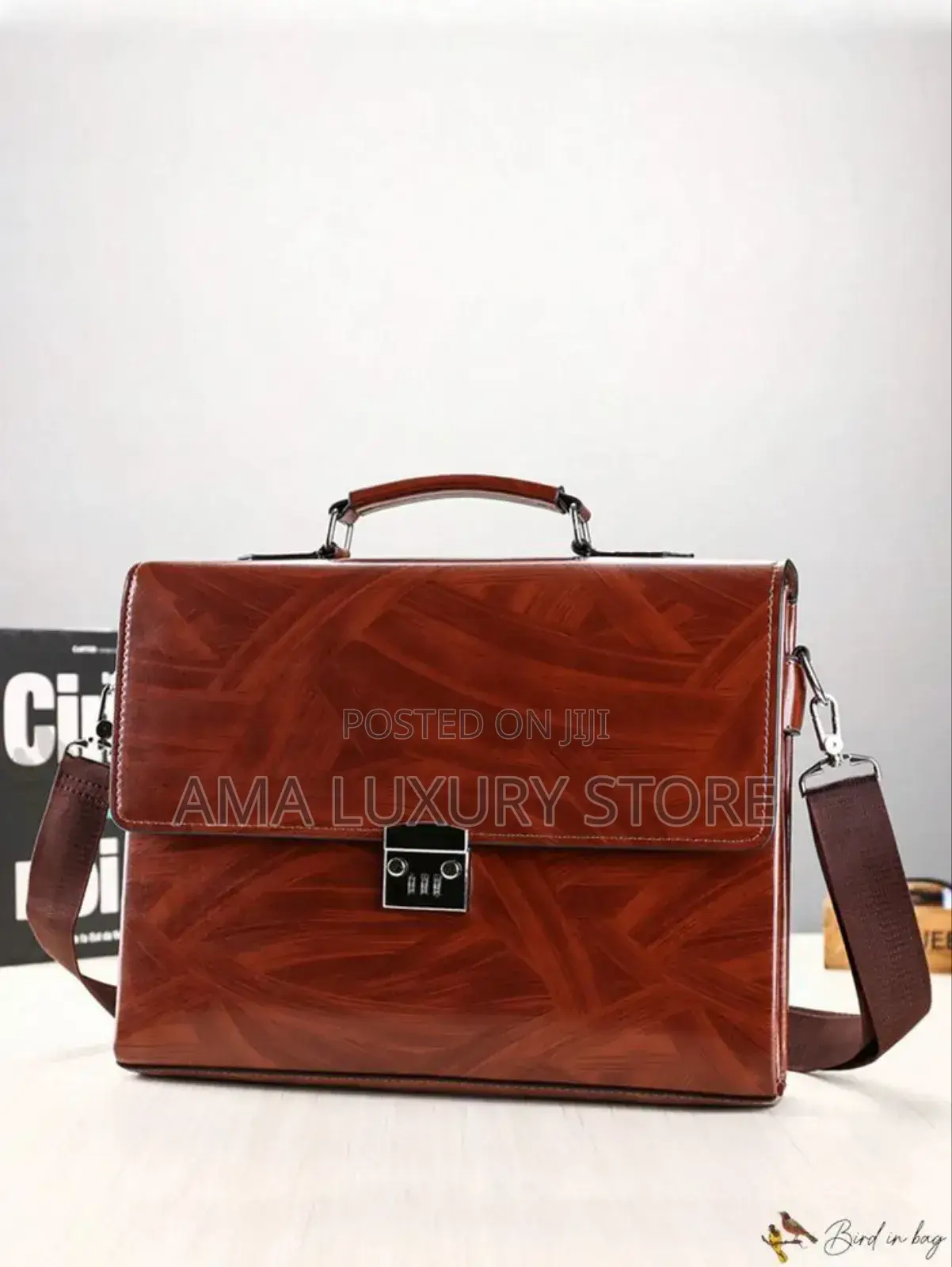 Mont Blanc Luxury Designer Men's Leather Business/Office Bags