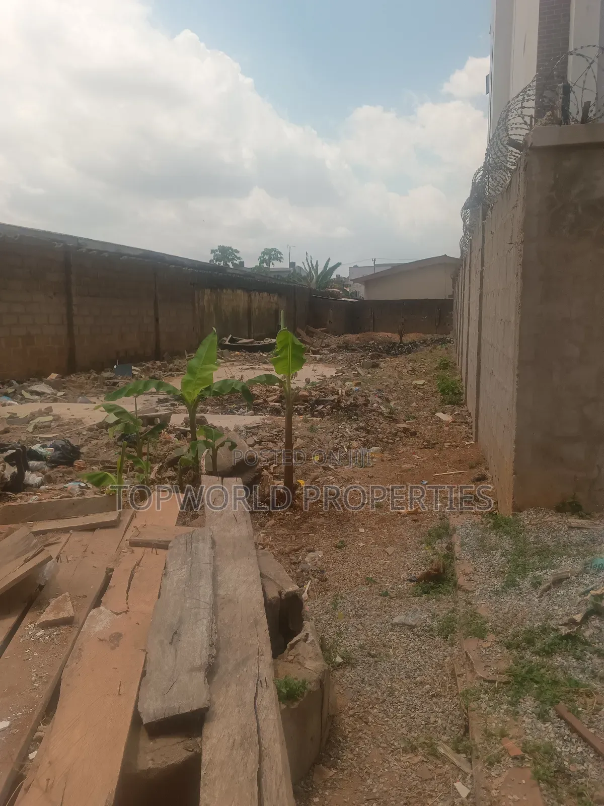 Half Plot of Land in an Estate