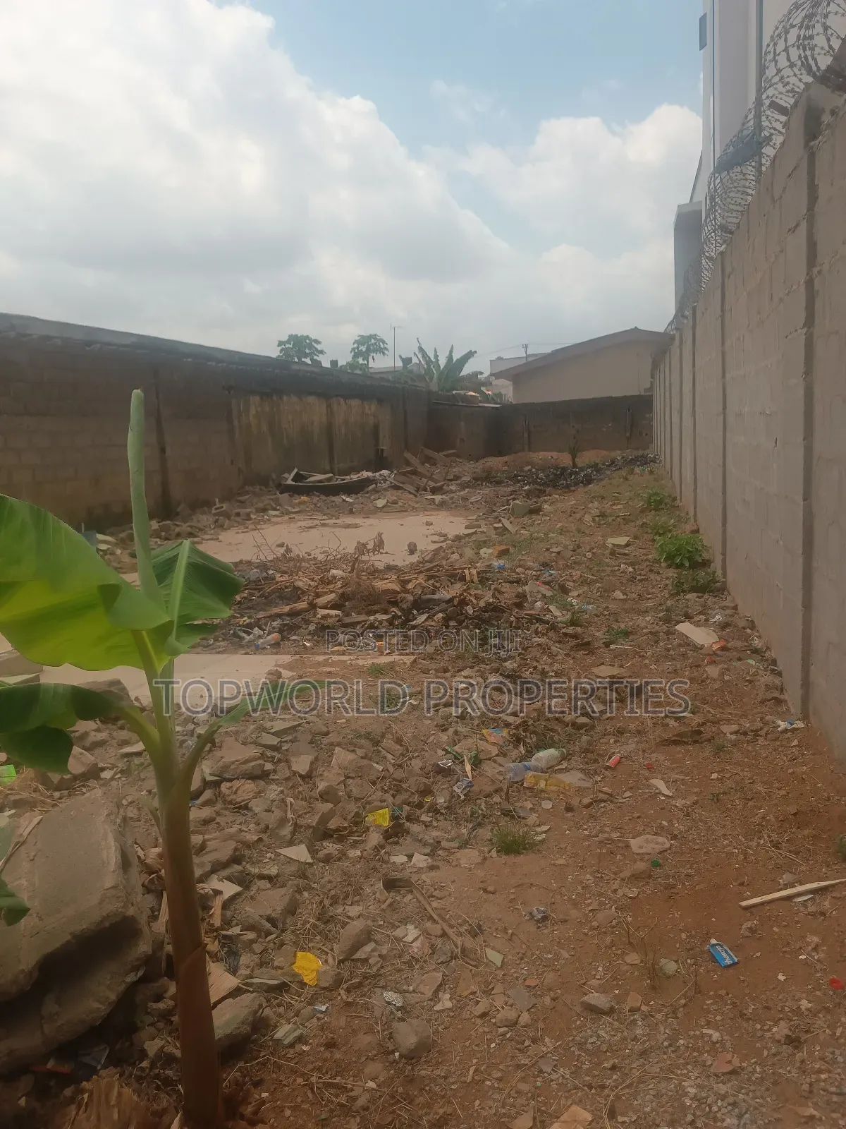 Half Plot of Land in an Estate