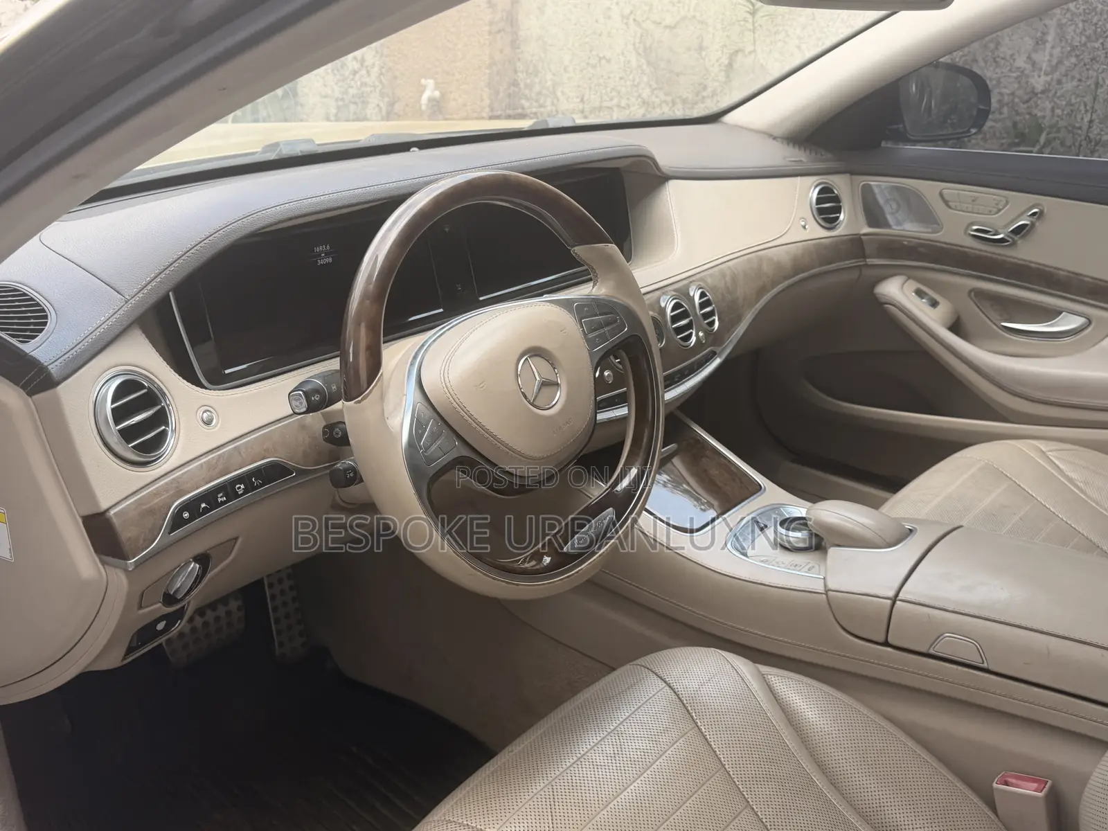 Mercedes-Benz S-Class 2016 Gold