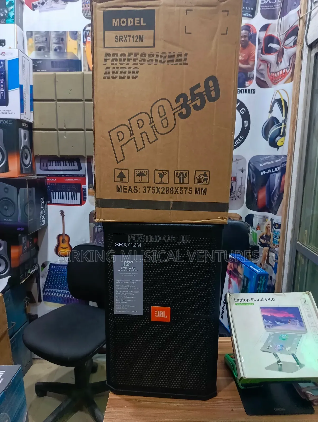 JBL Srx712m Hanging Monitor Speaker Acoustic 12"