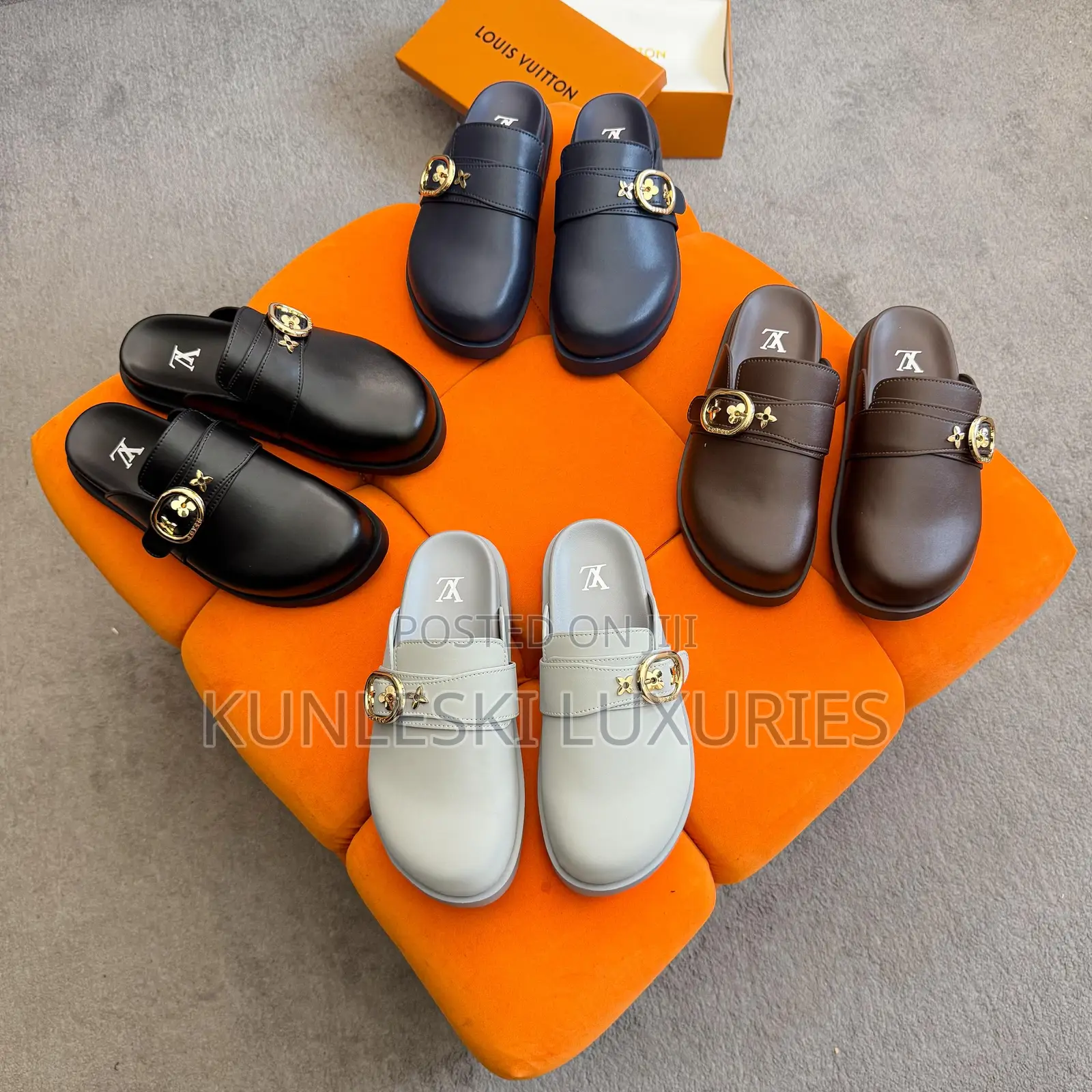Original Louis Vuitton Mules for Men’S