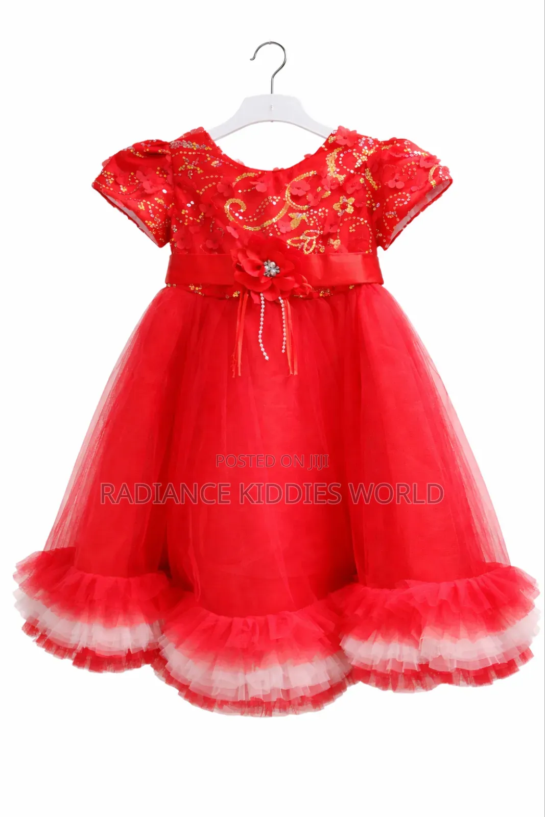 Red Gown for 3-5yrs