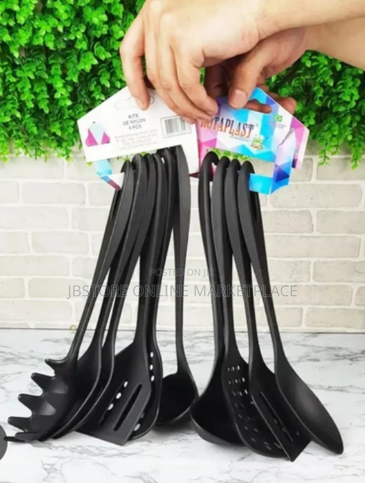 6-Piece Non-Stick Cooking Spoon Set