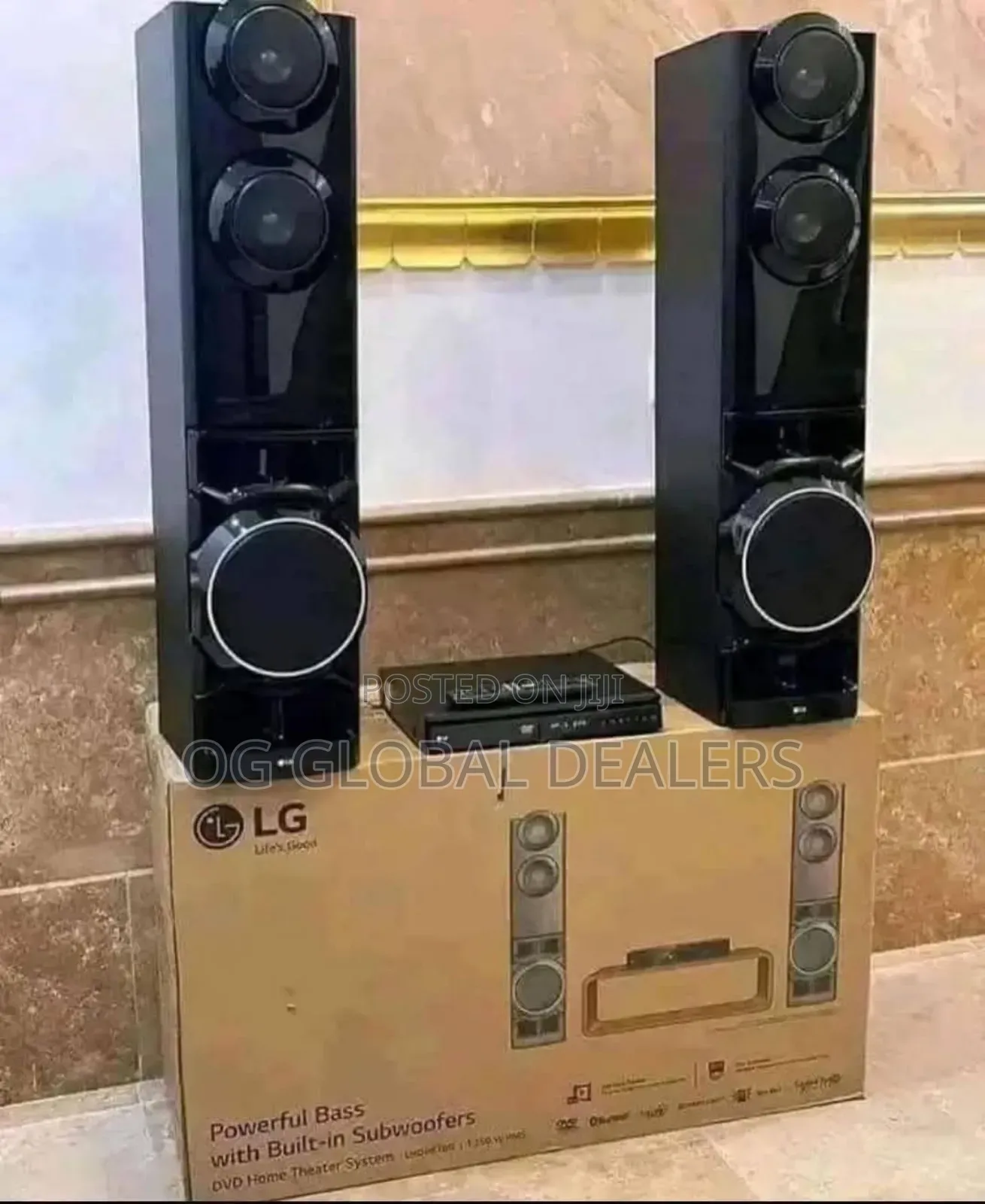 Lg Lhd687 4.2ch 1250w DVD Home Theater System.