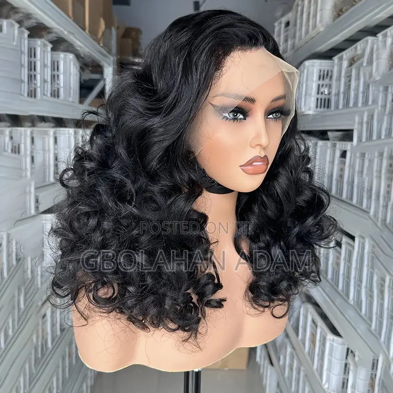 Bounce Curl Human Hair Lace Frontal Wigs
