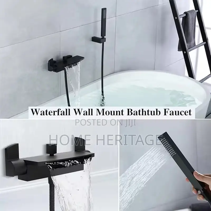 Water Fall Wall Mounted Bathtub Tap