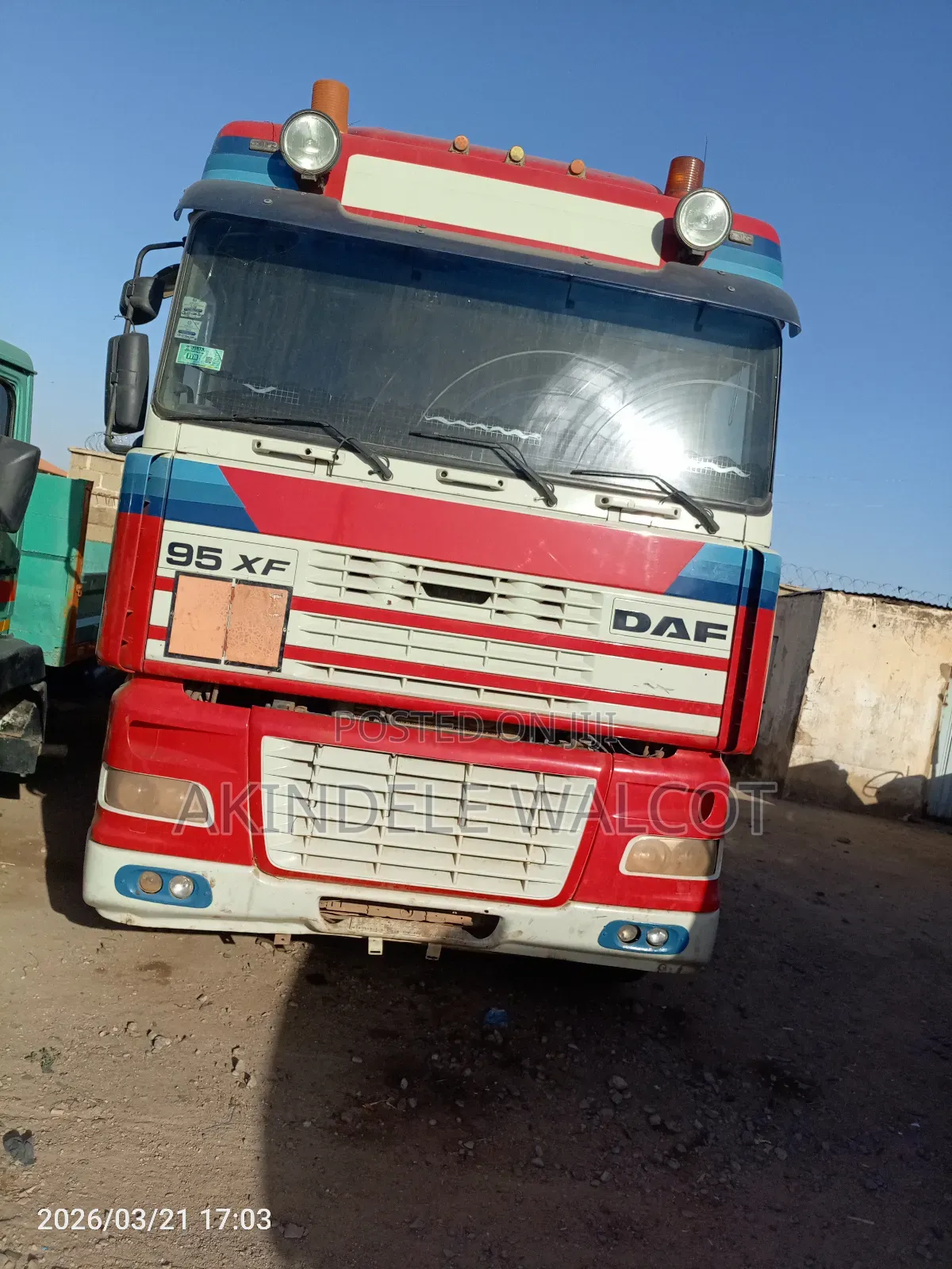 Daf Xf 95 Trailer Head.