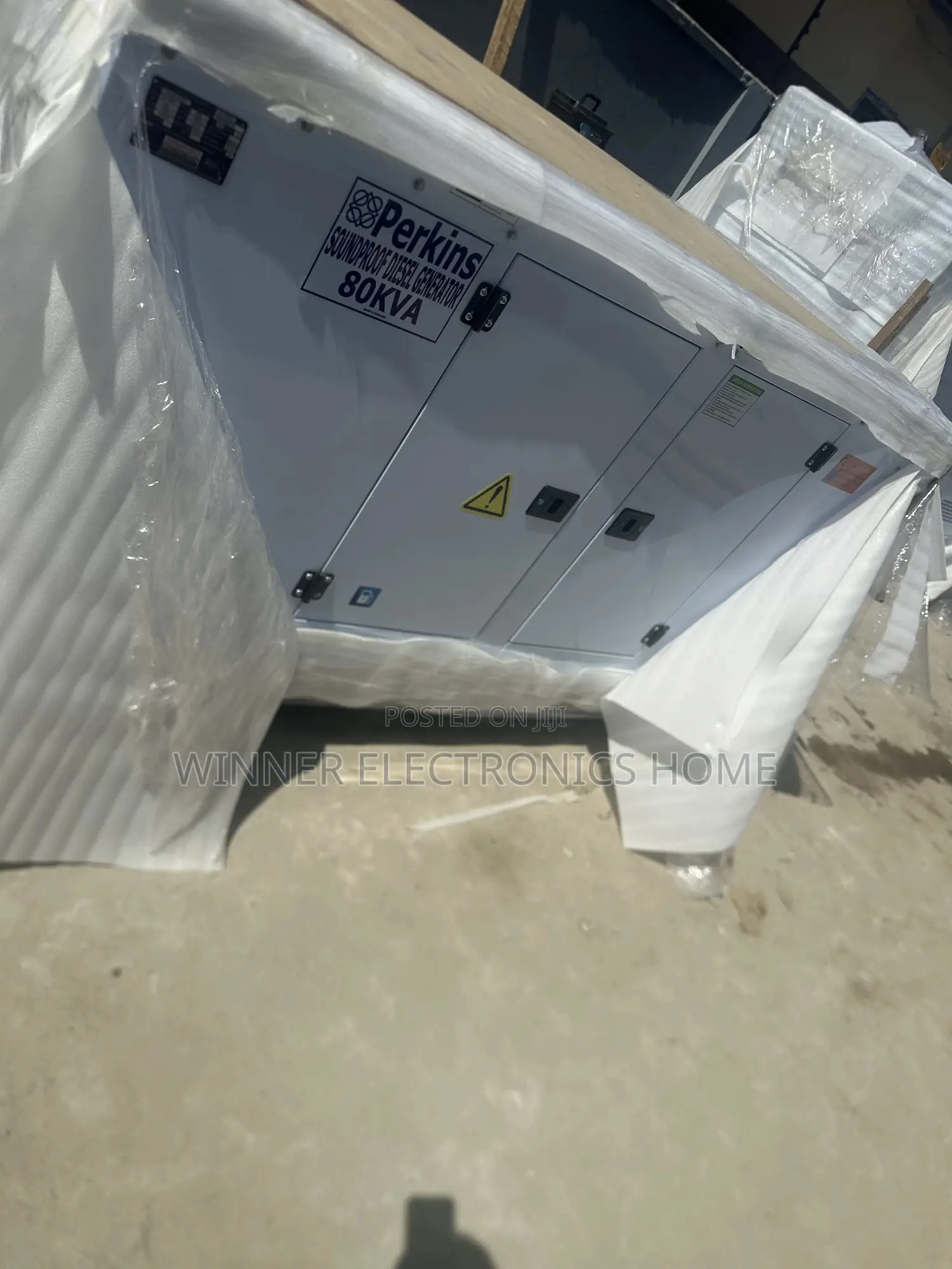 Perkins 80kva Soundproof Diesel Generator Copper Coil Engine