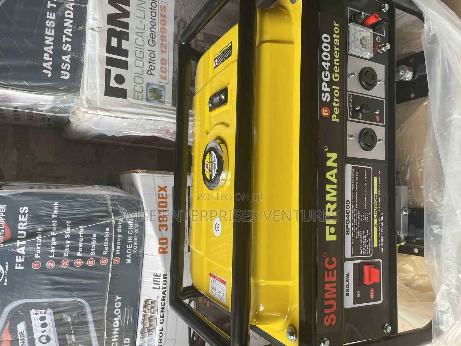 Sumec Firman Spg4000 4.5kva (100% Copper Coil) Generator