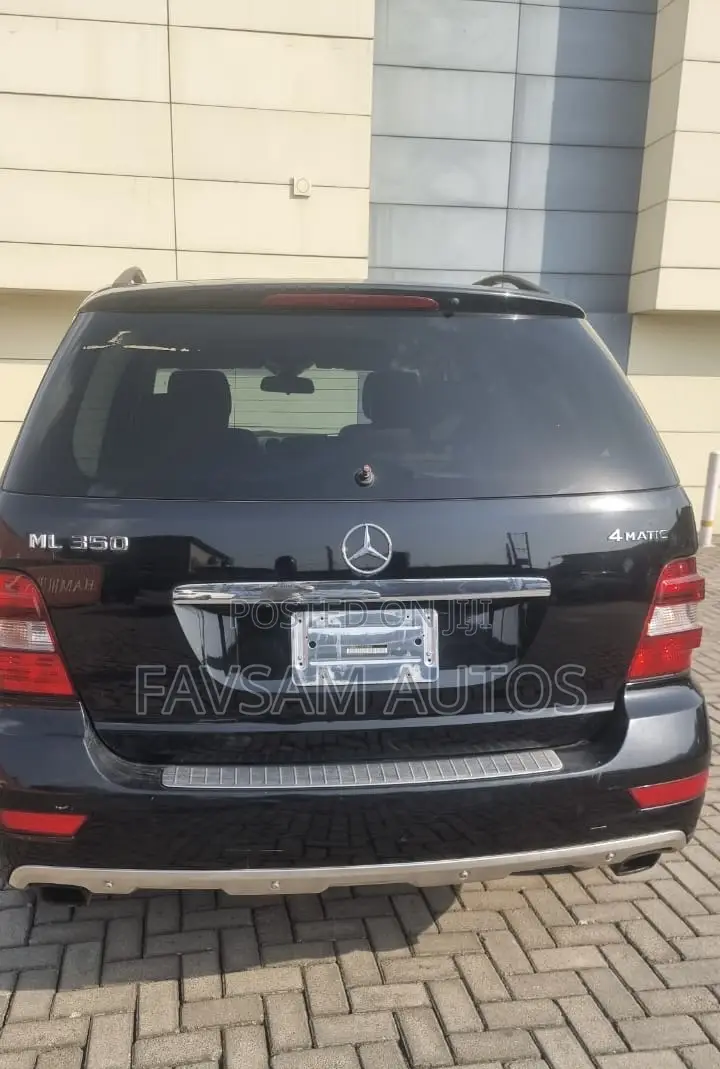 Mercedes-Benz M Class ML350 AWD 4MATIC 2009 Black