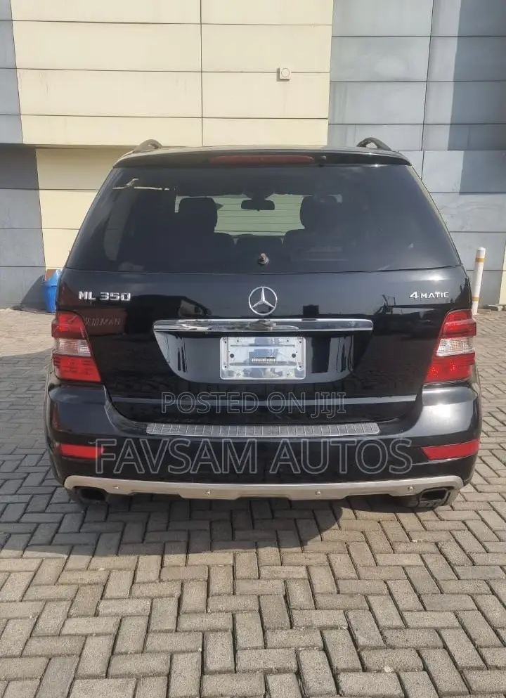 Mercedes-Benz M Class ML350 AWD 4MATIC 2009 Black