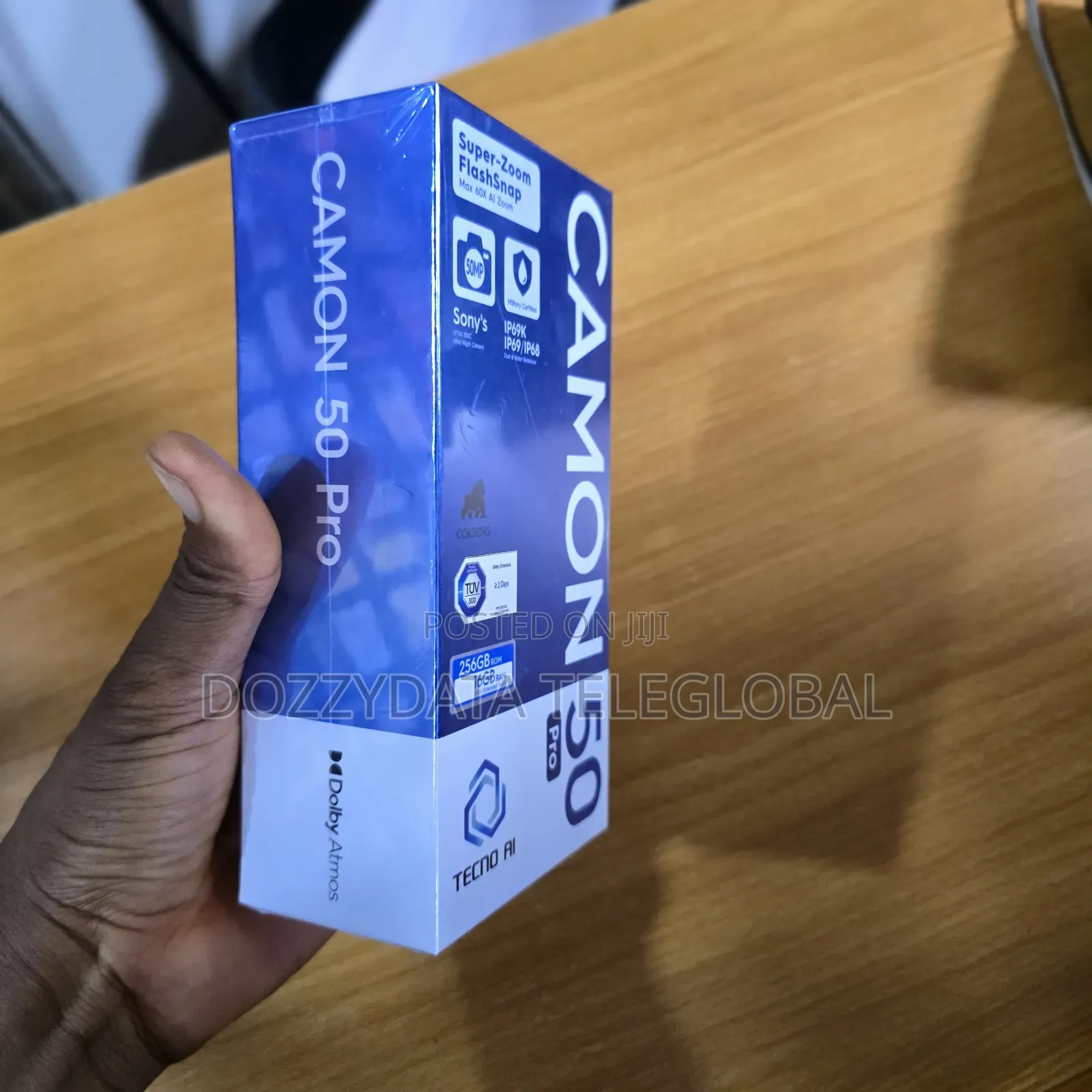 New Tecno Camon 50 Pro 256 GB Black