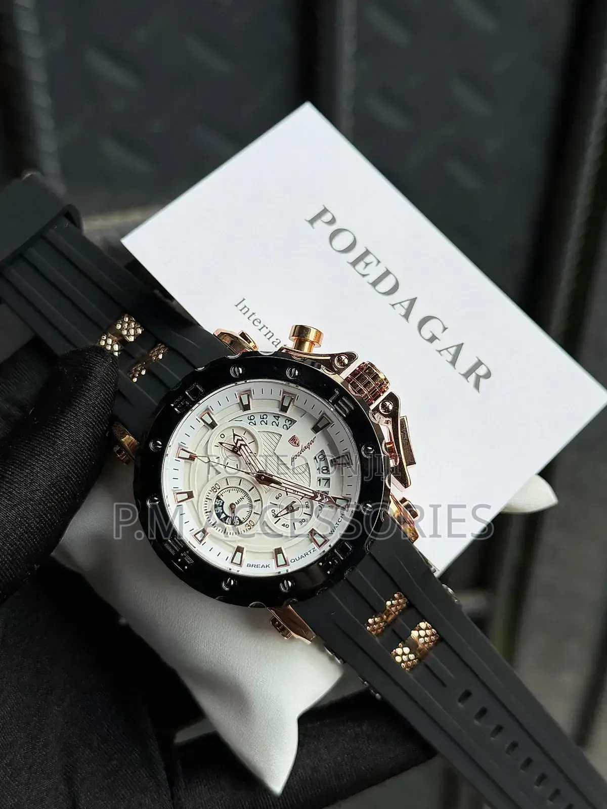 Poedagar Luxury Chronograph Model 892