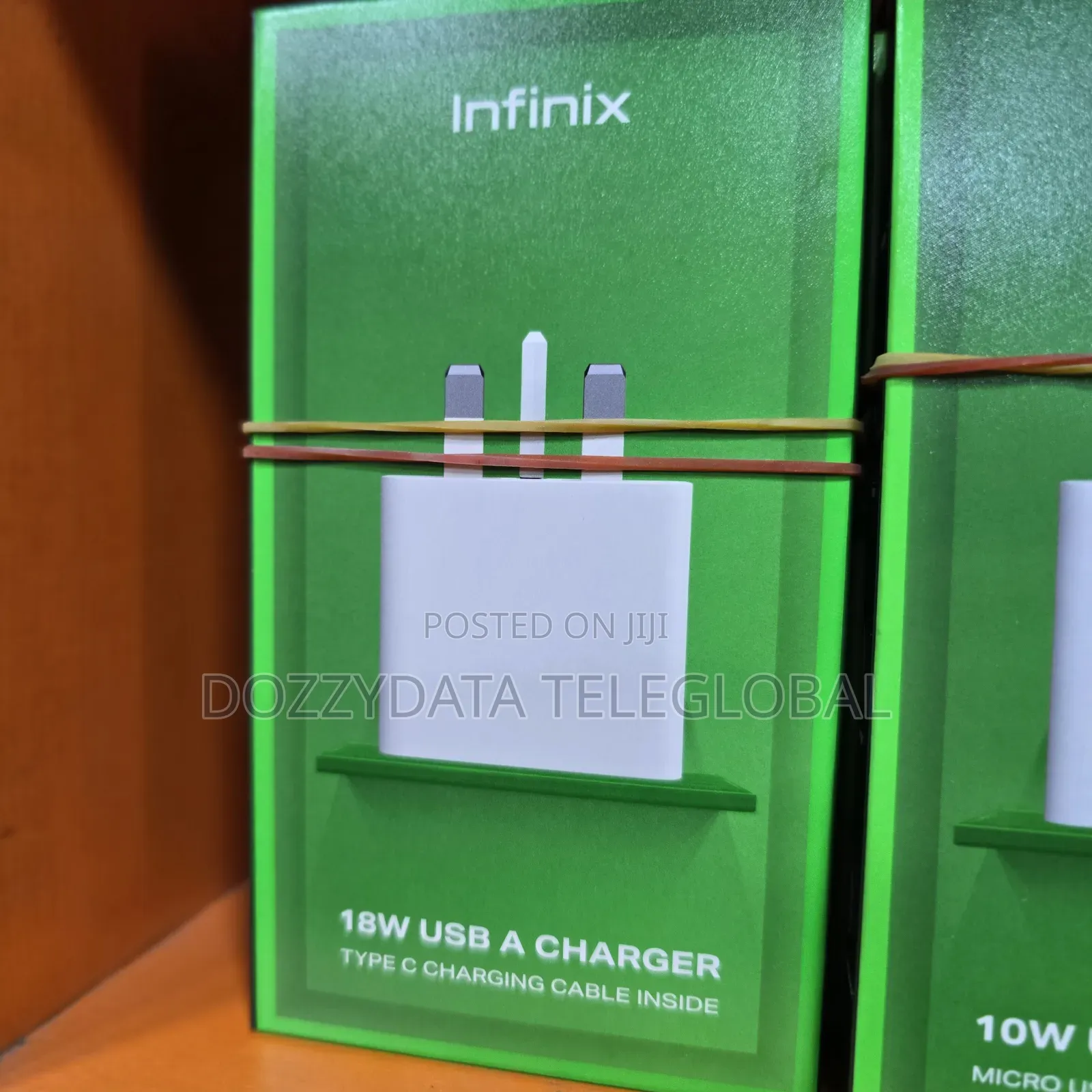Infinix 18w Usb-a Charger and Type-C Charging Cable