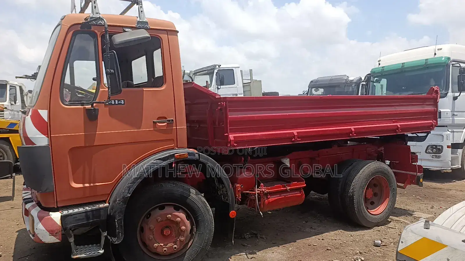 Foreign Used Mercedes Benz 1414 Tipper