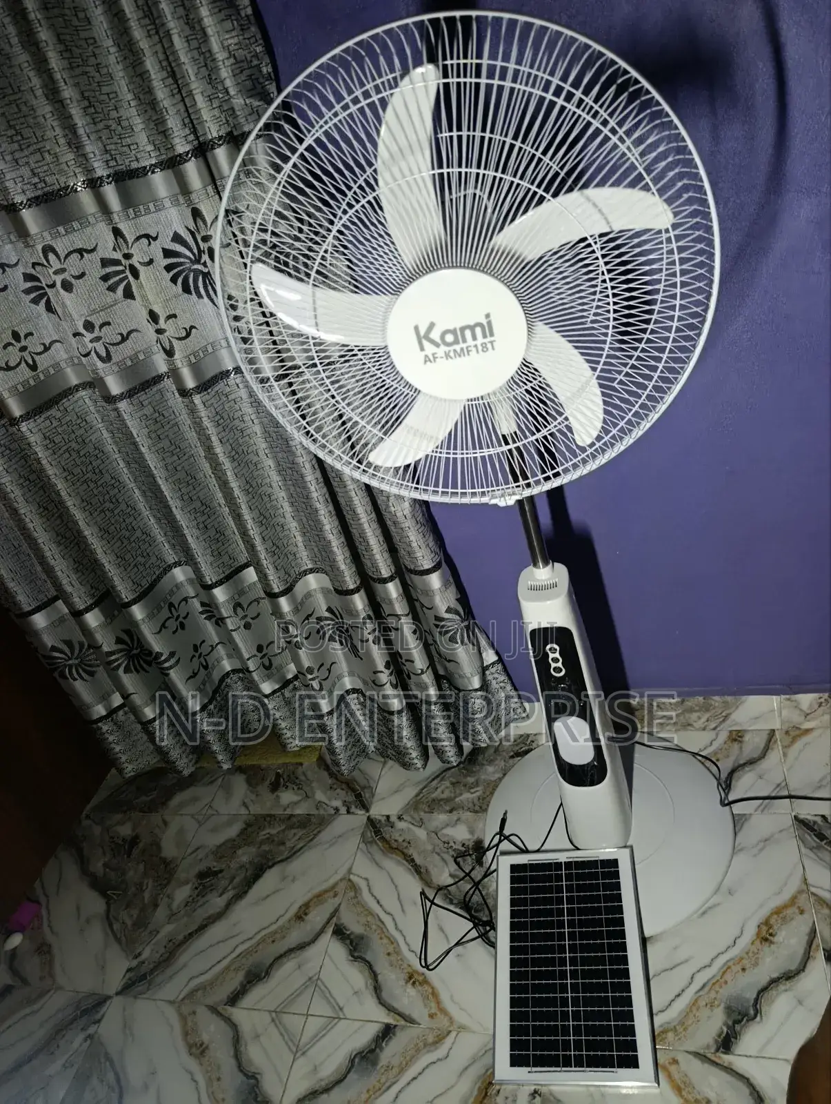 18 Inches Standing Rechargeable Fan