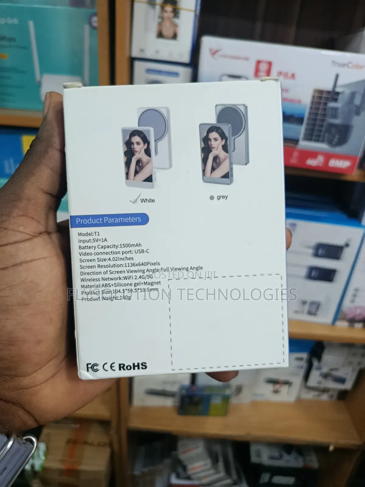 Smartphone Wireless Magnetic Selfie Screen Display