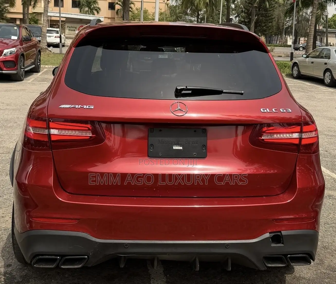 Mercedes-Benz GLC-Class 2019 Red