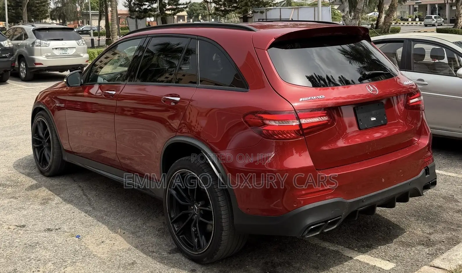 Mercedes-Benz GLC-Class 2019 Red