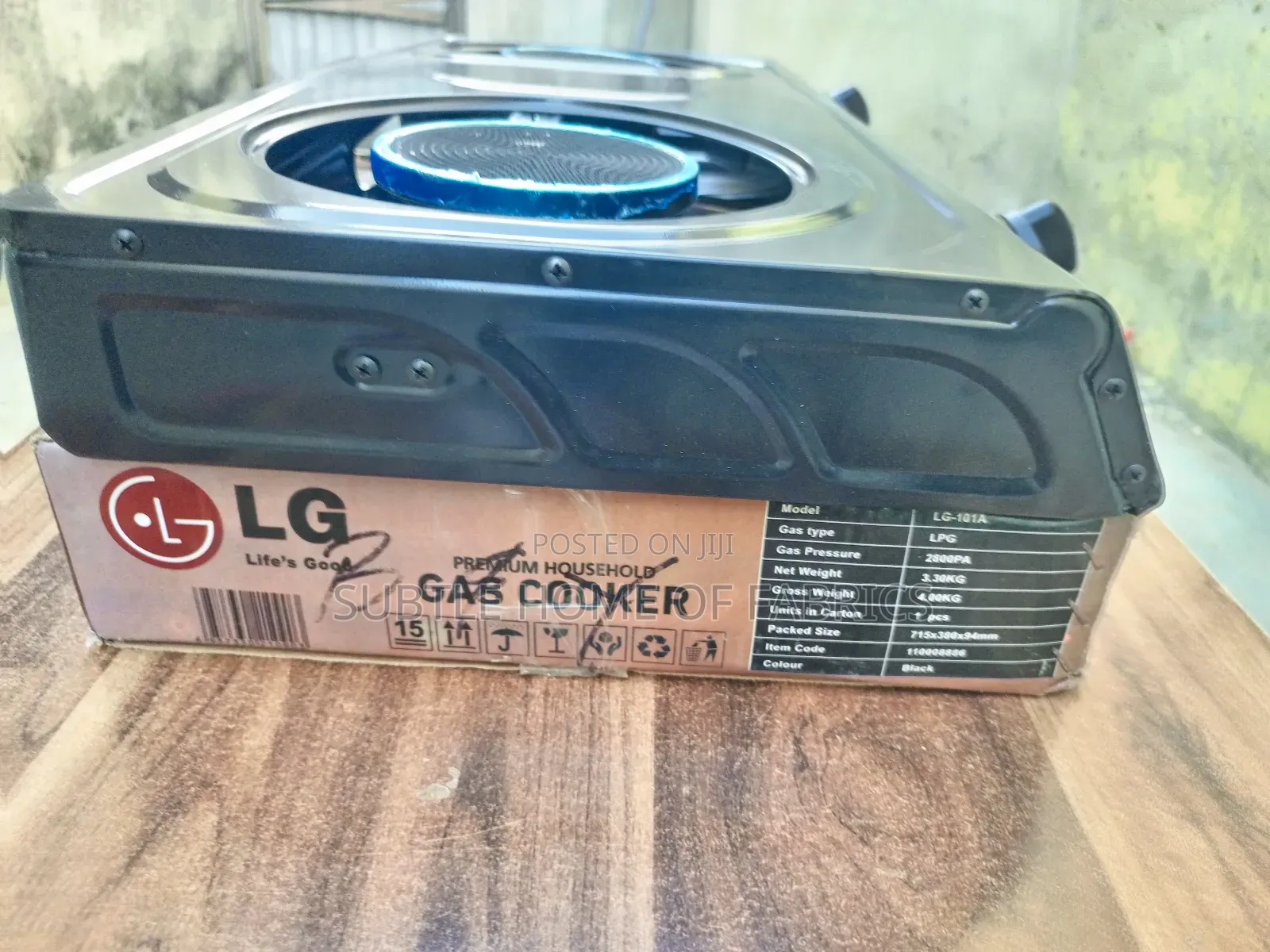 Lg 2-Burner Infrared Table Top Gas Cooker – Strong Flame Gas Saving