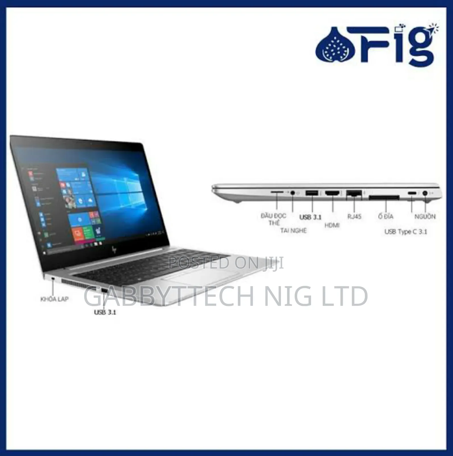 New Laptop HP EliteBook 840 8GB Intel Core i5 SSD 256GB