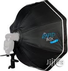 Octagonal Softbox 120cm With Grid