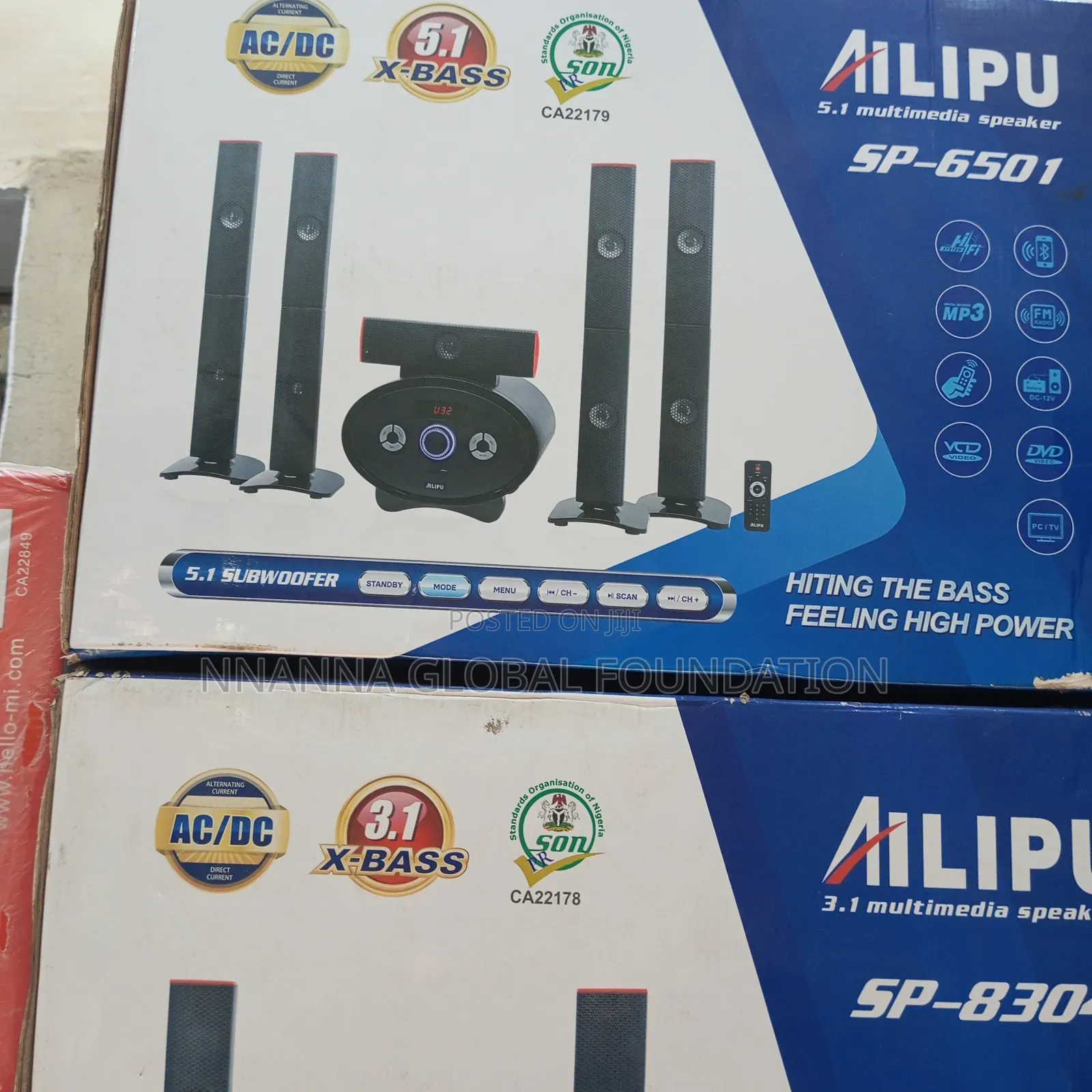 Aulipu 6501 5.1 Multimedia Speaker