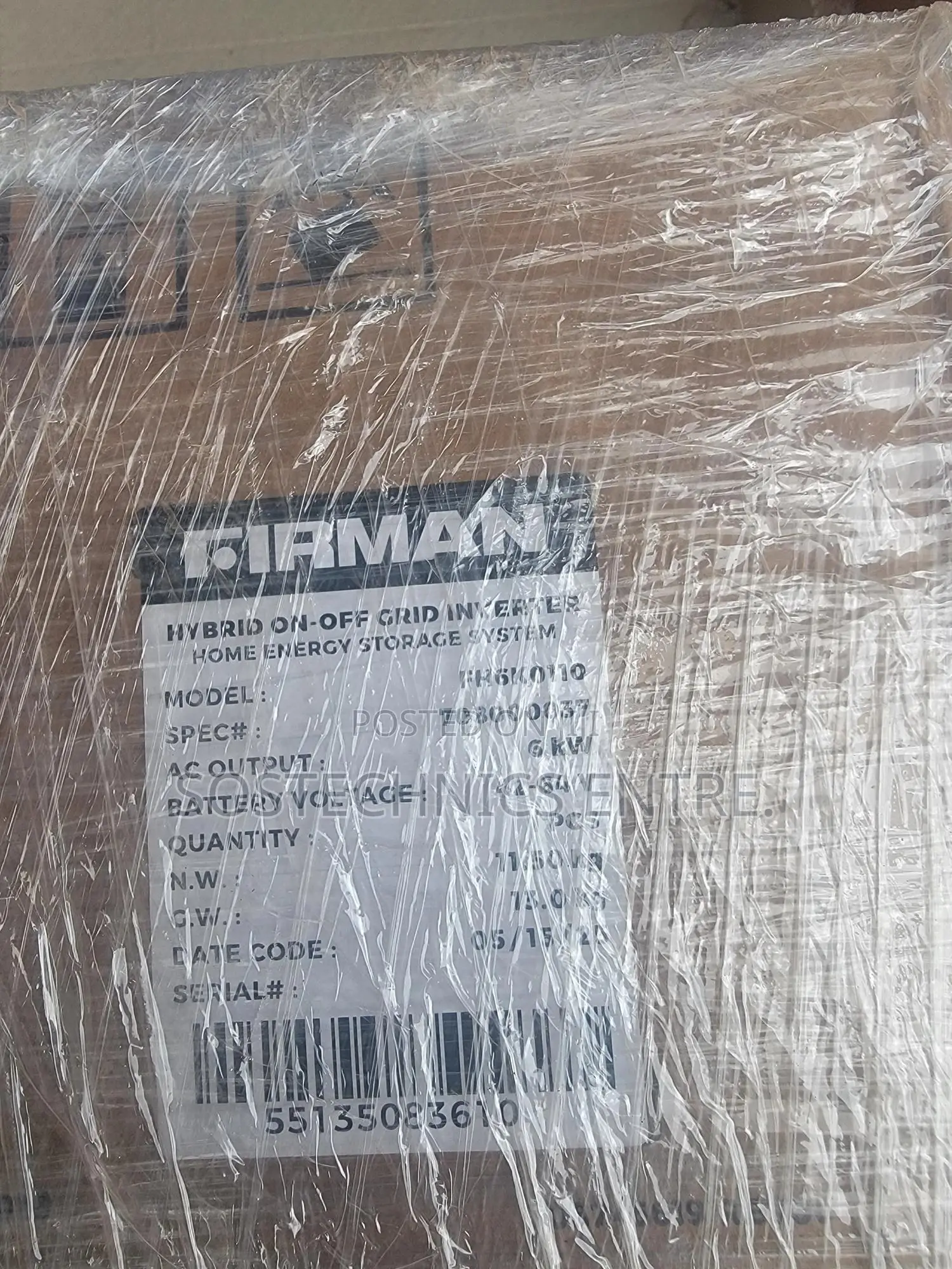 Firman Hybrid on-Off Grid 6kva Inverter 6000w