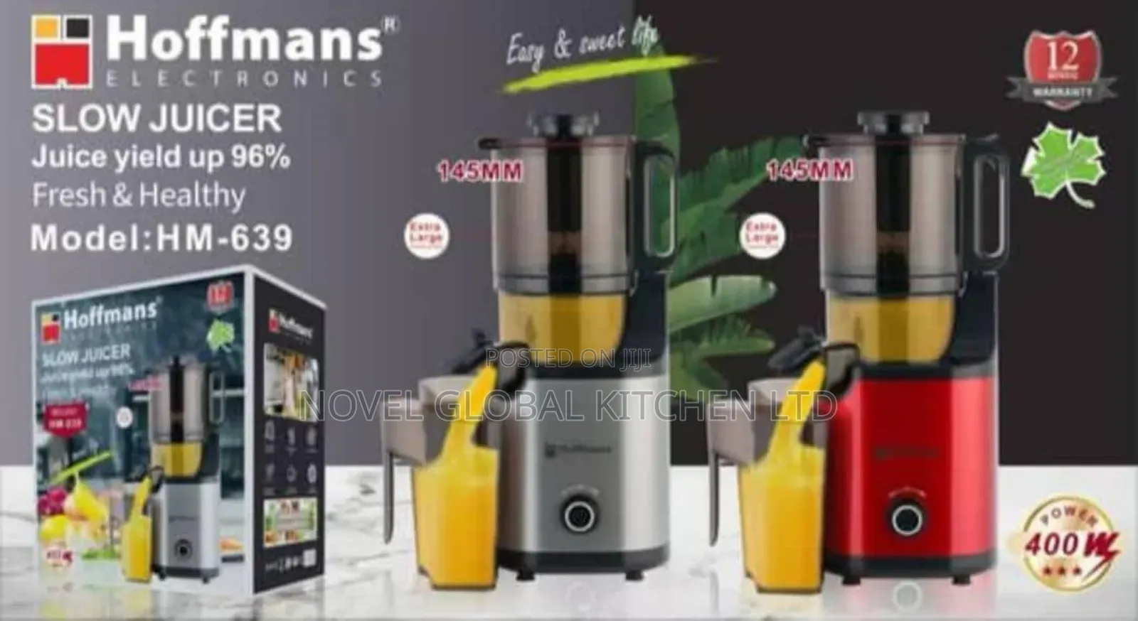 Hoffmans Slow Juicer