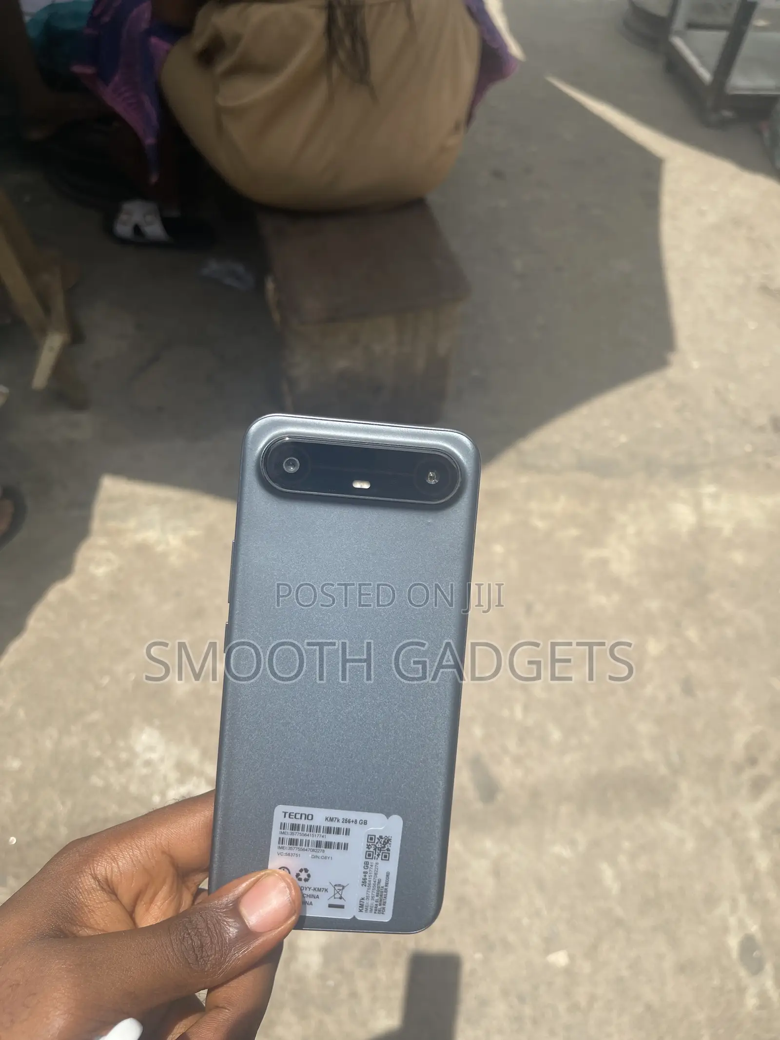 Tecno Spark Slim 256 GB Black