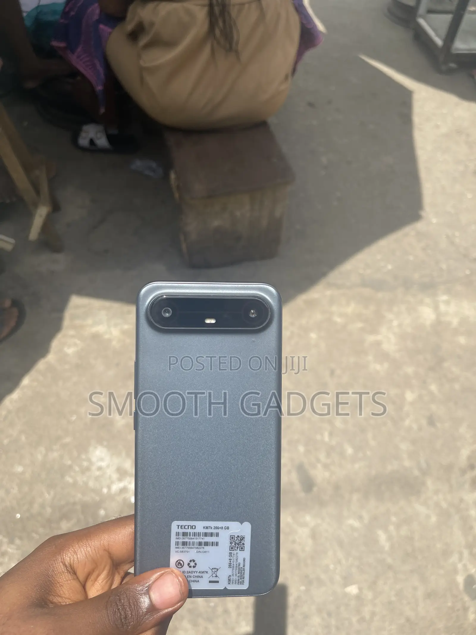 Tecno Spark Slim 256 GB Black