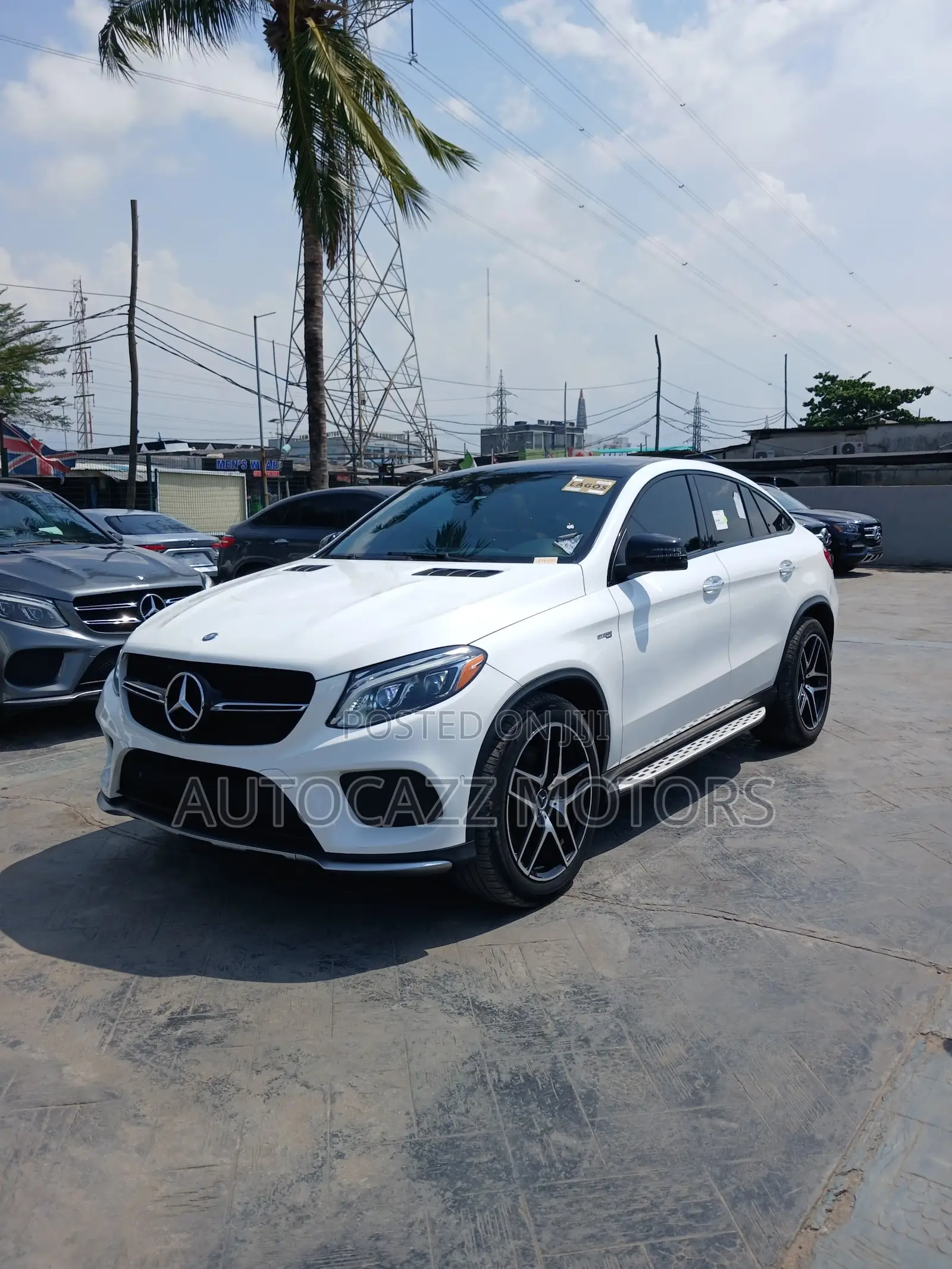 Mercedes-Benz GLE-Class AMG GLE 43 4MATIC 2017 White