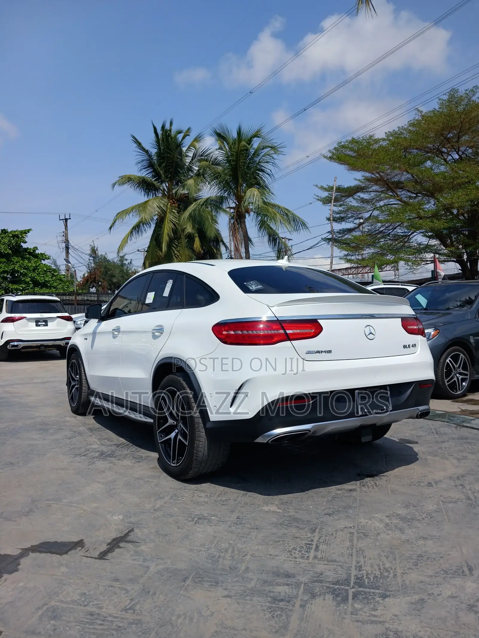 Mercedes-Benz GLE-Class AMG GLE 43 4MATIC 2017 White