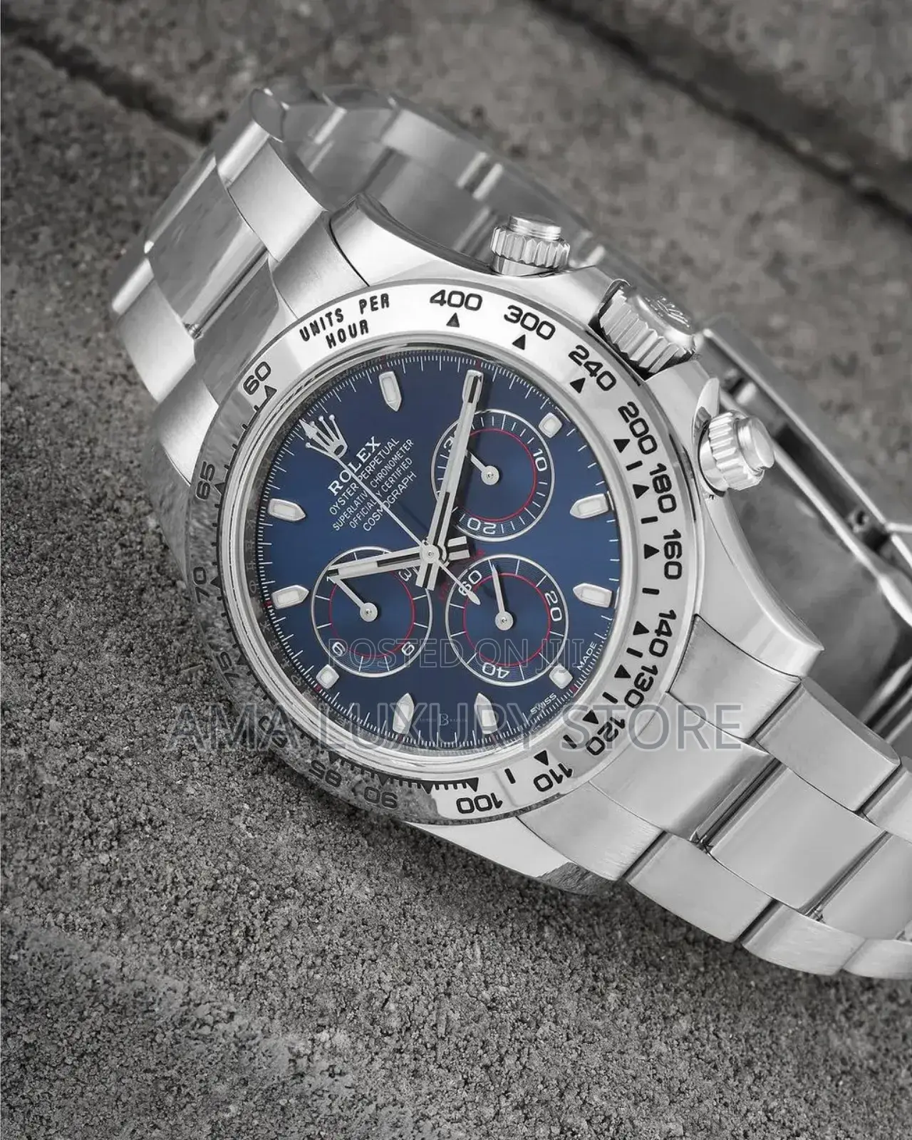 Rolex Daytona Luxury Designer Men's Stainless Steel Wristwatches