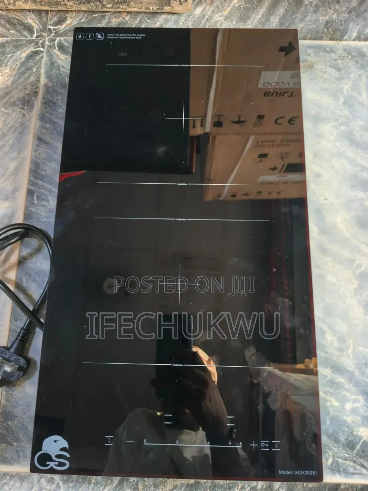 Original Gs Inbuilt Induction Electric Cooker Hob 60x60cm Automatic